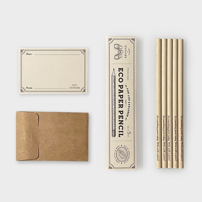 Eco paper pencil / 에코페이퍼 펜슬